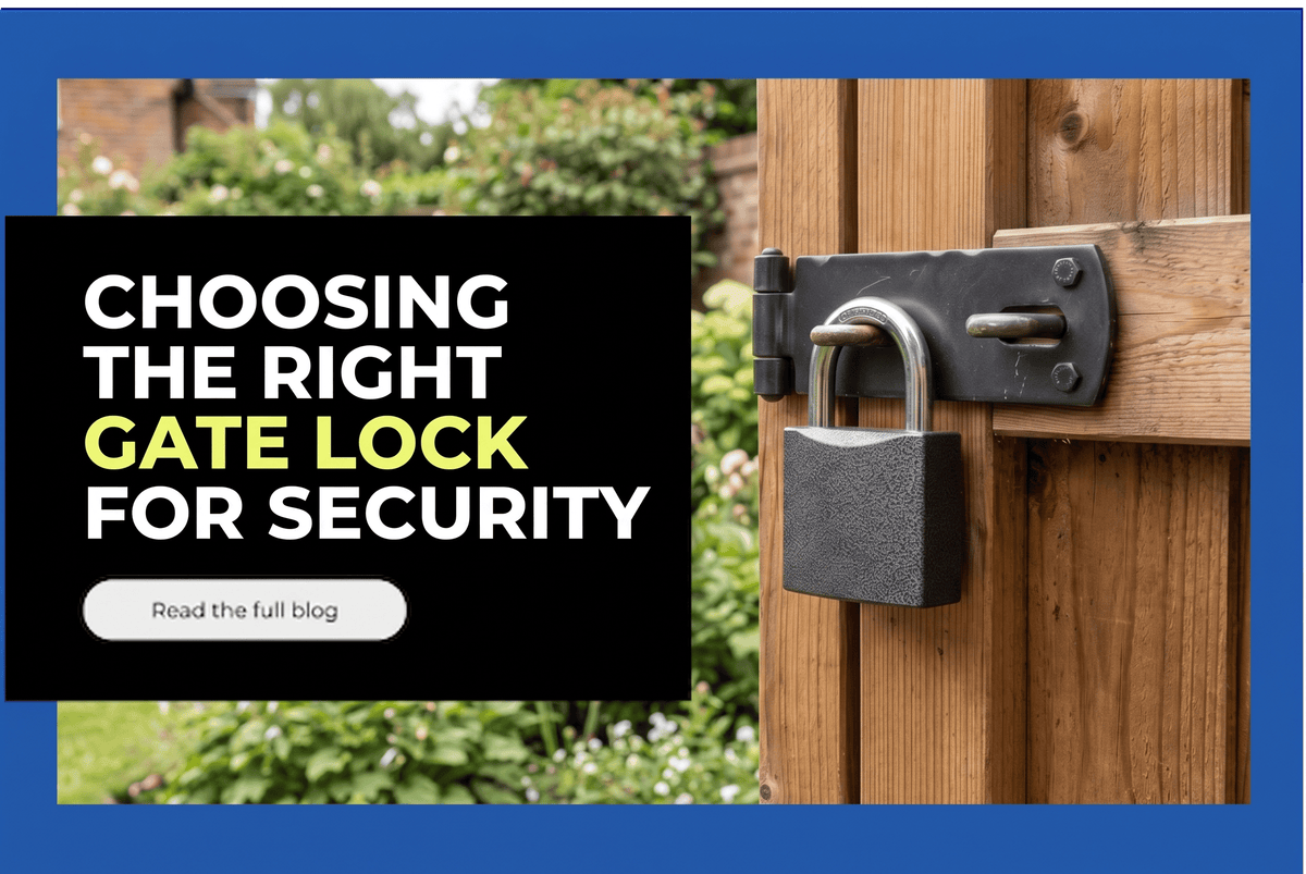 Choosing the Right Gate Lock for Security