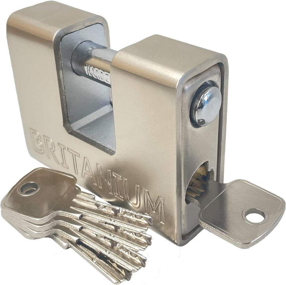 Britanium BRP74 Lock with 5 Keys