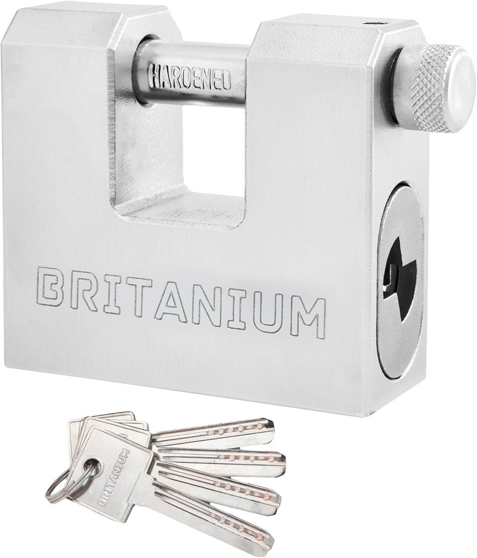Britanium BRX74 lock with 5 keys
