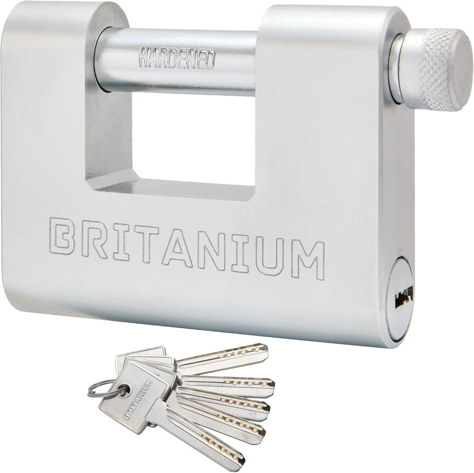 Britanium BRB80 lock with 5 keys