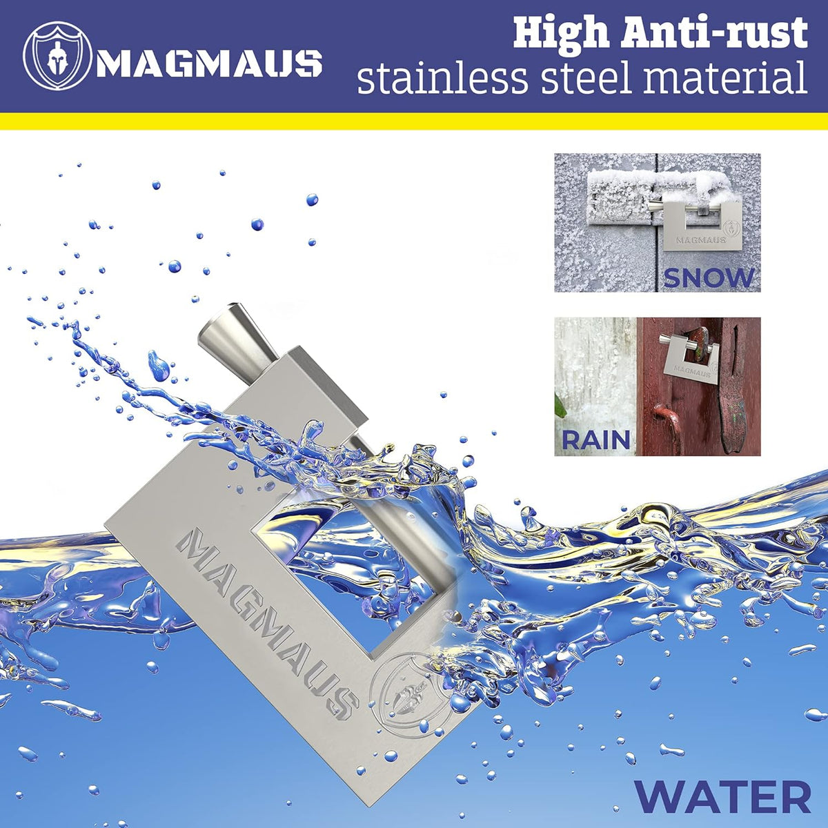 Magmaus RTL60 Lock with 3 Keys – Monteed